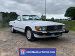 Mercedes-Benz 560 SL | 1986 | Route 66 Auctions, Auto's, Overige carrosserieën, Zwart, Mercedes-Benz, Bedrijf