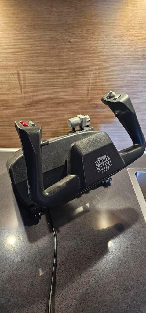 CH Products Flight Sim Yoke - Vliegsimulator Stuurknuppel, Computers en Software, Joysticks, Gebruikt, Ophalen of Verzenden