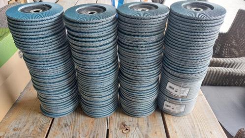 Nog 58x Flexovit Z80 Lamellenschijven 180mm zirconium, Auto diversen, Autogereedschap, Nieuw, Ophalen of Verzenden
