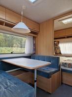 UNIEKE DETHLEFFS 490 SE, VAST DWARSBED 160x210!!, ZAKLUIFEL, Caravans en Kamperen, Caravans, Rondzit, Particulier, Dethleffs, 5 tot 6 meter
