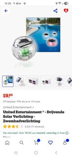 Floating Solar Ball - Nieuw in doos 36 stuks, Ophalen of Verzenden, Nieuw, Zonne-energie, Minder dan 50 watt