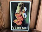 Reclamebord Verkade Beschuit 20x30, Verzamelen, Merken en Reclamevoorwerpen, Ophalen of Verzenden, Zo goed als nieuw, Reclamebord