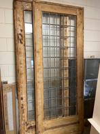 Ensuite deuren met glas in lood, Schuifdeur, 80 tot 100 cm, Gebruikt, Glas