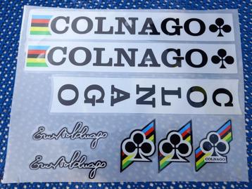 FRAME STICKERS COLNAGO PRACHTIGE KLEUREN beschikbaar voor biedingen