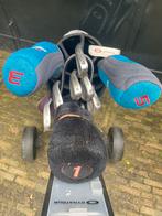 Linkshandige golfset met trolley, Sport en Fitness, Golf, Ophalen of Verzenden