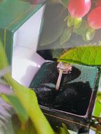 Ring solitair natuurlijk diamant goud platina certificaat, Sieraden, Tassen en Uiterlijk, Ringen, Gebruikt, Ophalen of Verzenden