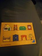 7 houten Kinderpuzzels ,1 is magnetisch visspel, Ophalen of Verzenden