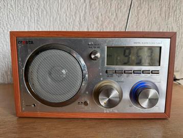 Cresta Houten Radio Wekker beschikbaar voor biedingen