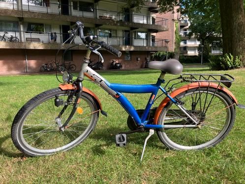 Goeie kinderfiets voor 7-11 jaar oud, 40cm frame, 24 x 1.75", Fietsen en Brommers, Fietsen | Jongens, Gebruikt, 24 inch, Handrem
