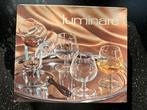 Luminarc set van zes gekleurde glazen, Ophalen of Verzenden