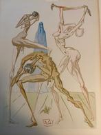 Originele Illustratie Salvador Dali 1900- 1944, Antiek en Kunst, Kunst | Litho's en Zeefdrukken, Ophalen of Verzenden