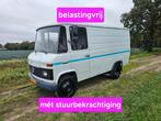 Mercedes 508 belastingvrij camper 1983 diesel 408 608 307, Auto's, Zwart, Wit, Mercedes-Benz, Bedrijf