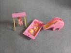 Barbie speeltuin en make up tafel, Kinderen en Baby's, Verzenden, Gebruikt, Jongen of Meisje