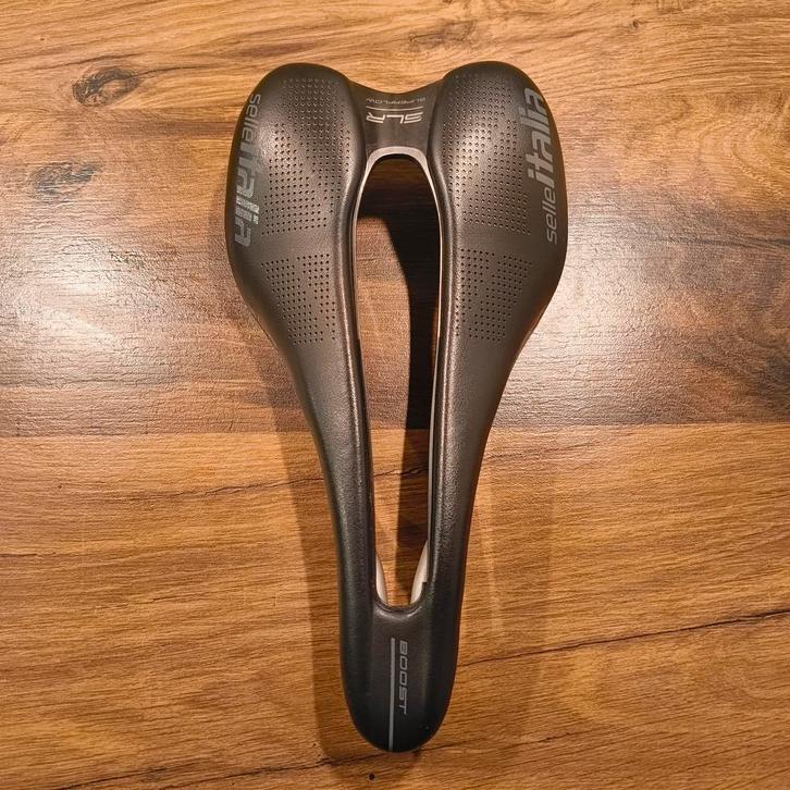 Selle Italia SLR Superflow Ti 316 racefiets/gravel zadel, Fietsen en Brommers, Fietsonderdelen, Gebruikt, Racefiets, Zadel, Ophalen of Verzenden
