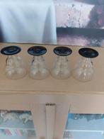 Glas blind merk 4 +3 antieke glaasjes likeur/borrel 7/5cm h., Verzamelen, Glas en Borrelglaasjes, Ophalen, Zo goed als nieuw, Borrel- of Shotglas