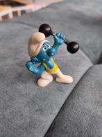 Smurf met halter, Peyo, Verzamelen, Smurfen, Gebruikt, Ophalen of Verzenden, Poppetje, Figuurtje of Knuffel