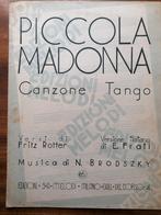 Piccola Madonna - canzone tango, Muziek en Instrumenten, Bladmuziek, Zang, Gebruikt, Verzenden, Artiest of Componist