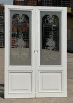 Set schuif / en-suite deuren met geëtst glas 210x146cm., Ophalen