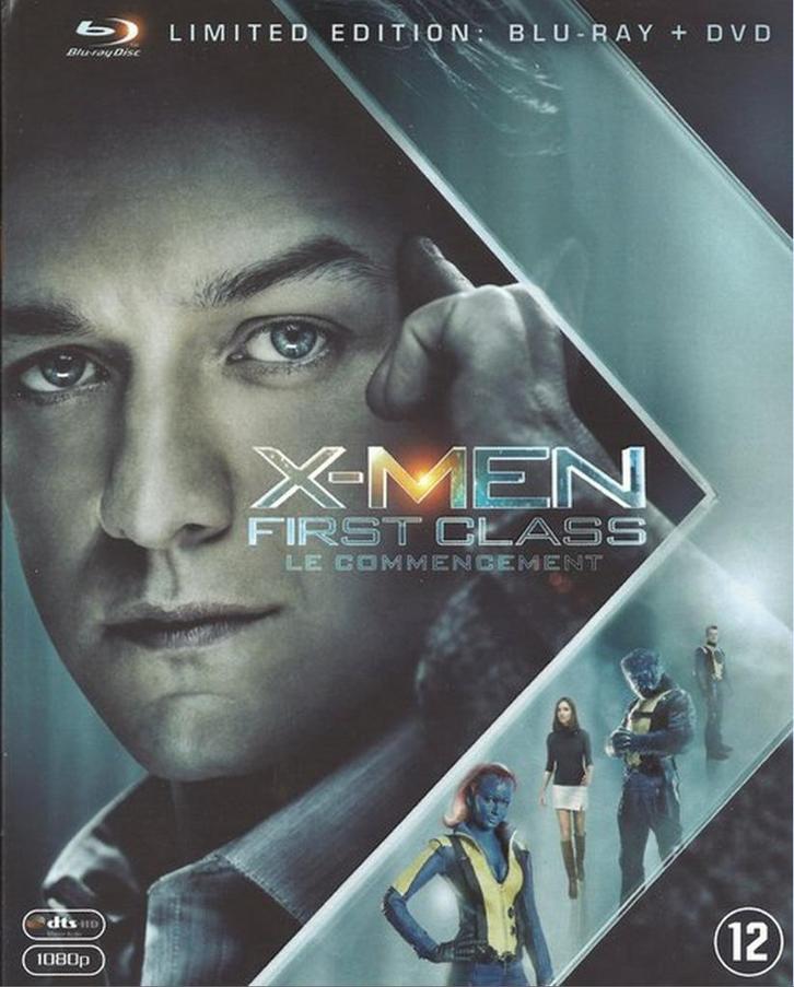 Blu-ray: X-Men First Class (Limited Edition)', Cd's en Dvd's, Blu-ray, Zo goed als nieuw, Actie, Ophalen of Verzenden