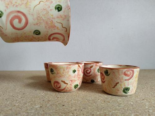 Handgemaakte serviesset, Huis en Inrichting, Keuken | Servies, Nieuw, Compleet servies, Overige stijlen, Keramiek, Ophalen of Verzenden