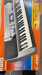 Casio CTK 496, Muziek en Instrumenten, Keyboards, Ophalen of Verzenden, Zo goed als nieuw, 61 toetsen, Casio