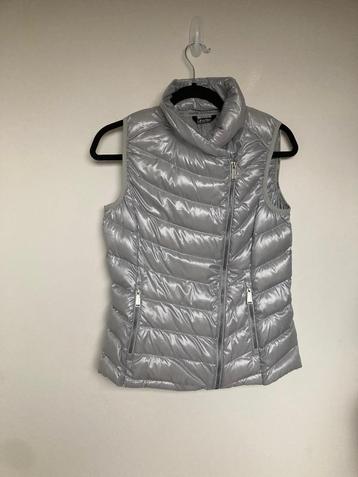 Calvin Klein Performance zilveren puffer bodywarmer maat S beschikbaar voor biedingen