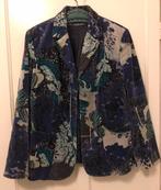 Oilily fluwelen blazer met een botanische print | Maat: 44, Kleding | Dames, Ophalen of Verzenden