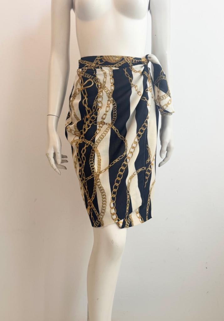 Pauw wikkelrok maat 4 wol, Kleding | Dames, Rokken, Zo goed als nieuw, Maat 38/40 (M), Boven de knie, Ophalen of Verzenden