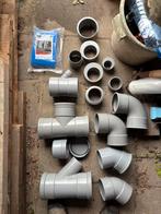 Pvc hulpstukken koppelstuk 125 110 riool, Doe-het-zelf en Verbouw, Buizen en Afvoer, Ophalen, Bochten, Pvc, Minder dan 2 meter