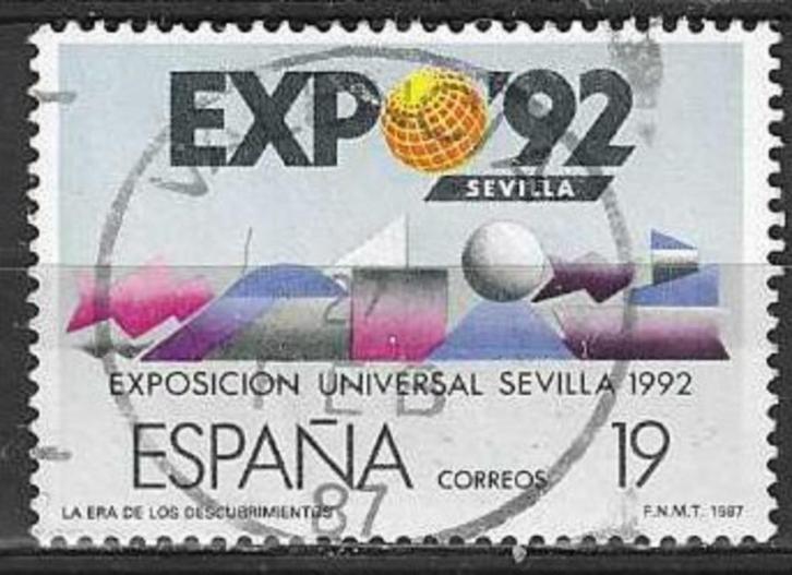 Spanje 1987 - Yvert 2493 - Expo '92 in Sevilla (ST), Postzegels en Munten, Postzegels | Europa | Spanje, Verzenden