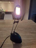 Bureaulamp Zwart - In hoogte verstelbaar, Huis en Inrichting, Lampen | Tafellampen, Ophalen of Verzenden, Zo goed als nieuw, Kunststof