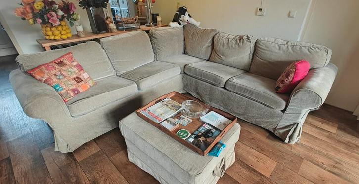Ektorp bank (Ikea), Huis en Inrichting, Banken | Complete zithoeken, Zo goed als nieuw, Ophalen