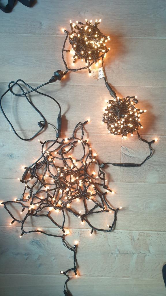 27m / 300 lampjes - Kerstboomverlichting - Warm Wit, Diversen, Kerst, Zo goed als nieuw, Ophalen of Verzenden