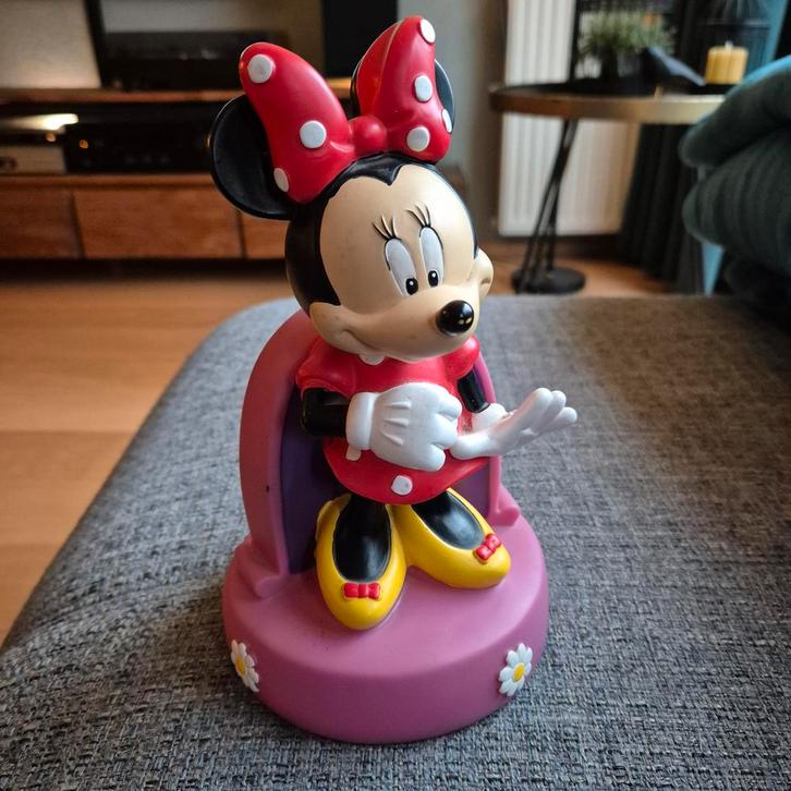 Minnie Mouse spaarpot Beeldje - Disney Verzamelobject, Verzamelen, Disney, Zo goed als nieuw, Beeldje of Figuurtje, Mickey Mouse