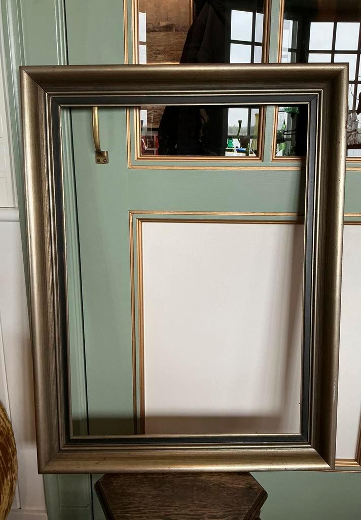 Oude schilderijlijst. Buitenmaat83 x 63. Sponning 51 x 71,5, Huis en Inrichting, Woonaccessoires | Lijsten, Zo goed als nieuw