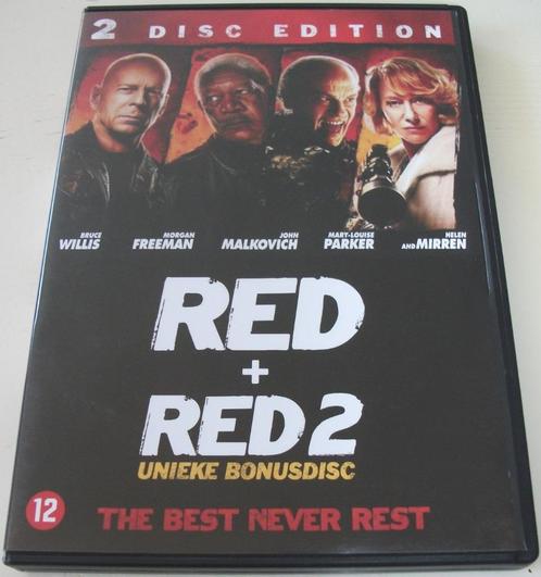 Dvd *** RED *** 2-Disc Edition, Cd's en Dvd's, Dvd's | Actie, Zo goed als nieuw, Actie, Boxset, Vanaf 12 jaar, Ophalen of Verzenden
