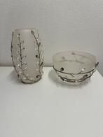 Swarovski Aurora Borealis leaves set, Ophalen, Schaal, Rond, Glas