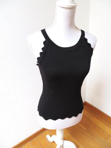 J37 BY CLARA aparte nieuwe top zwart M = 36		 beschikbaar voor biedingen