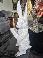 Unieke konijnenlamp met gouden accenten, Ophalen of Verzenden, Nieuw