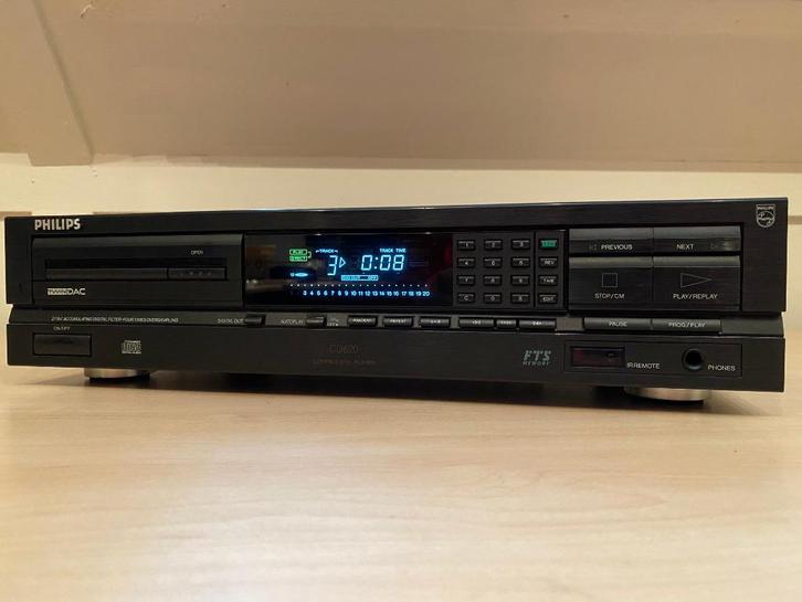 ✅ Philips CD620 - Compact Disc Player, Audio, Tv en Foto, Cd-spelers, Gebruikt, Philips, Ophalen of Verzenden