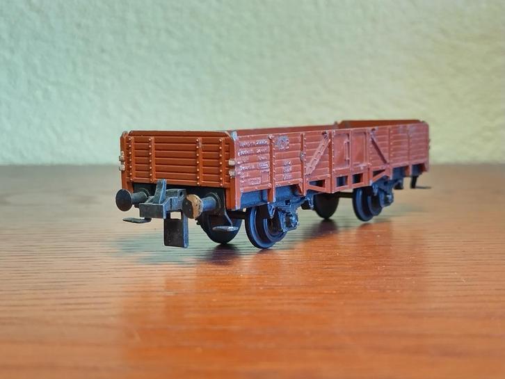 Trix Express 20/83 - Lageboordwagon Linz, Hobby en Vrije tijd, Modeltreinen | H0, Gebruikt, Wagon, Gelijkstroom, Trix, Ophalen of Verzenden