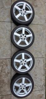 17 inch velgen + winterbanden , 5 x 110, Auto-onderdelen, Banden en Velgen, Ophalen, 215 mm, Velg(en), 17 inch