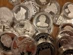 1 kilo zilveren penningen, Postzegels en Munten, Penningen en Medailles, Nederland, Ophalen of Verzenden, Zilver