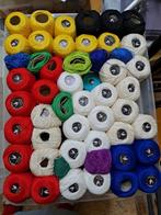 Bolletjes borduur katoen en raffiastrengen, Ophalen of Verzenden, Nieuw, Breien of Haken, Wol of Garen