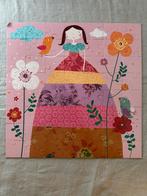 Djeco Kinderpuzzel - Prinses Lilas, 2 tot 4 jaar, Zo goed als nieuw, Van hout, Meer dan 50 stukjes