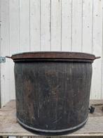 Stoere koperen bak bloembak plantenbak, Antiek en Kunst, Curiosa en Brocante, Ophalen