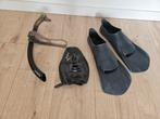 Frontsnorkel flippers voor zwemtraining, Ophalen, Zo goed als nieuw