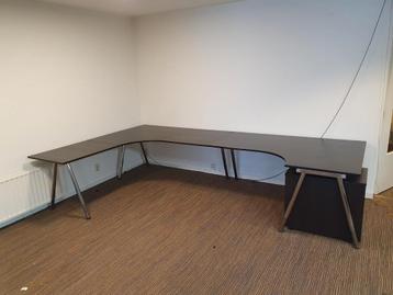ikea bureau donkerbruin