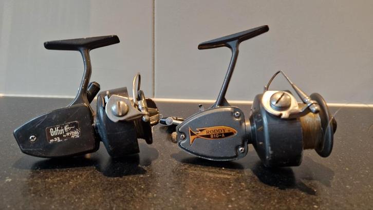 Roddy 810-A & Gilfin nr.33 Molens in prijs verlaagd!, Watersport en Boten, Hengelsport | Algemeen, Gebruikt, Molen, Ophalen of Verzenden