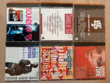 CD Collectie Sounds of '92, '93, '95 + Meer beschikbaar voor biedingen